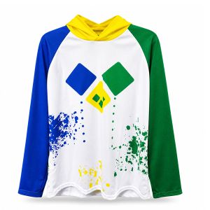 SVG LONG SLEEVE HOODIE SHIRT